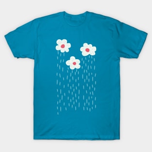 Raining Flowery Clouds T-Shirt